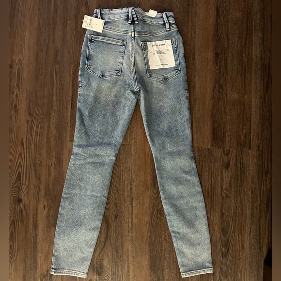 GOOD AMERICAN WOMENS SKINNY JEANS SIZE 27 NEW WITH TAGS NWT - Picture 9 of 10